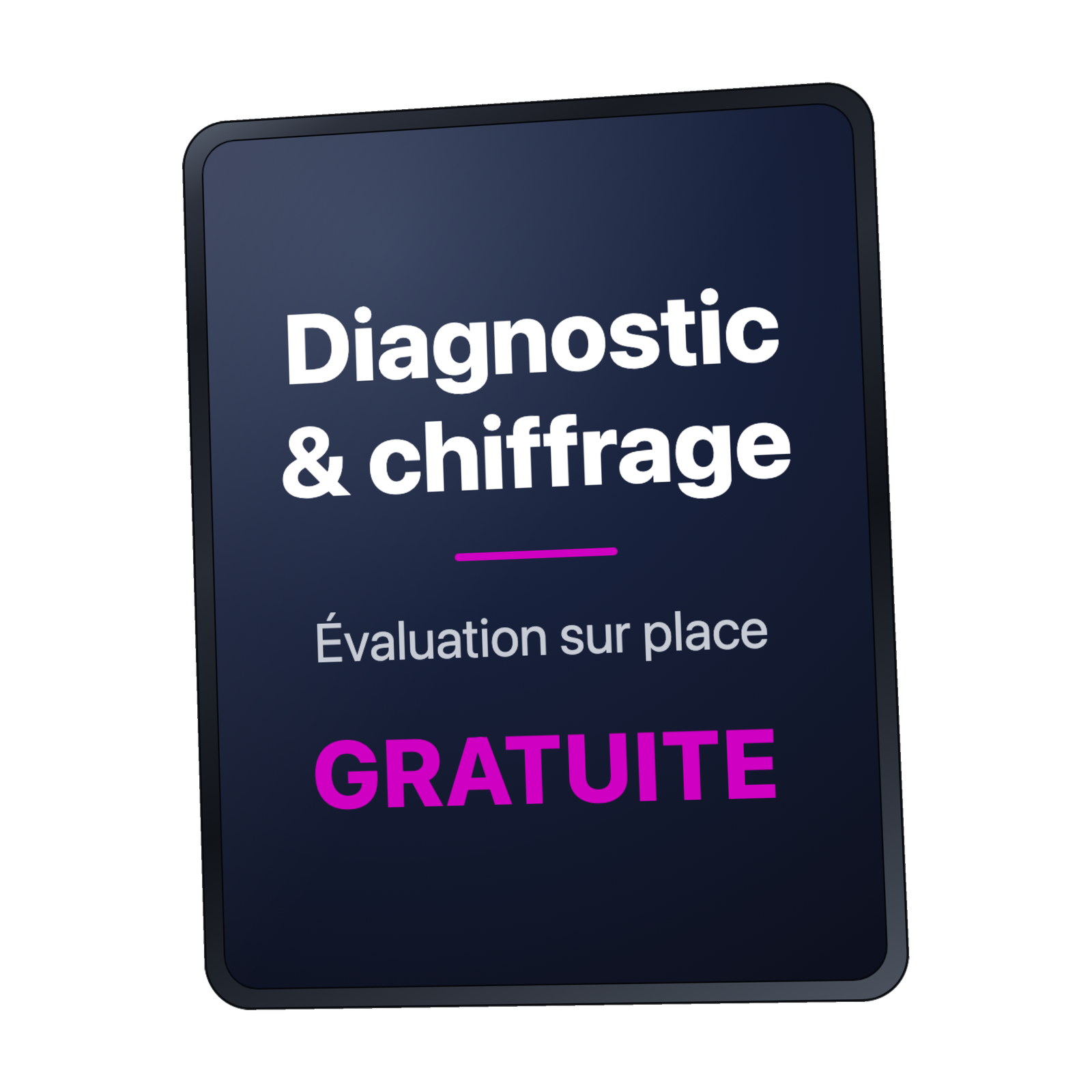Visite &amp; devis pour l'AG